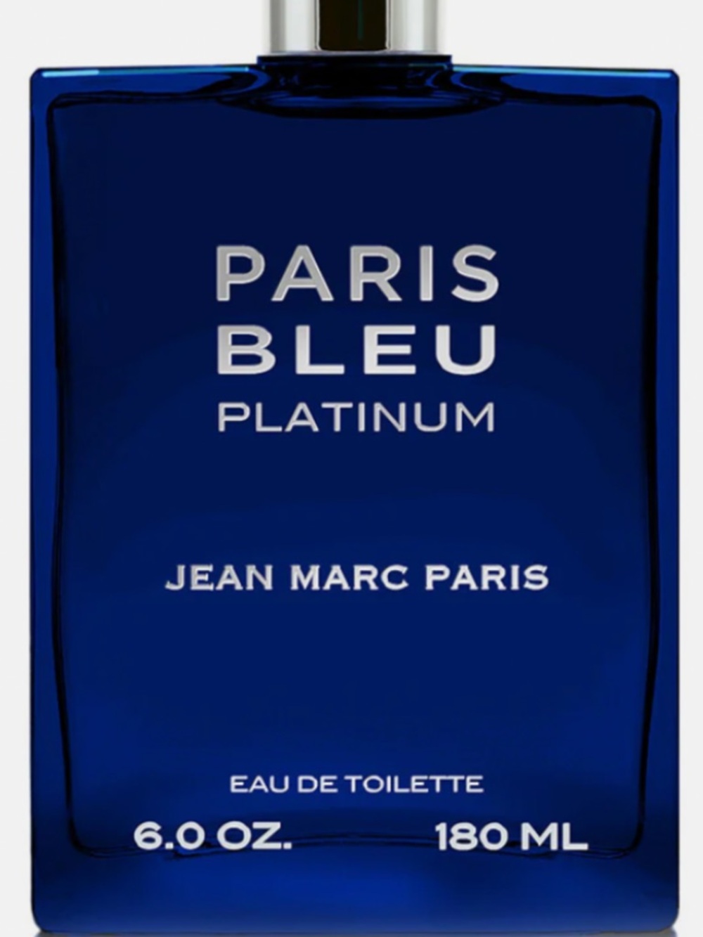 Jean Marc Paris Paris Bleu Platinum Eau de Toilette - Deep Blue Bottle